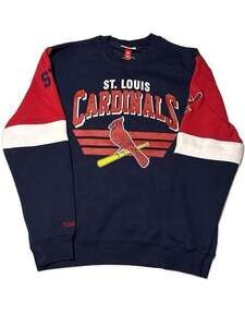 Mitchell & Ness MLB St. Louis Cardinals crewneck sweatshirt size M
